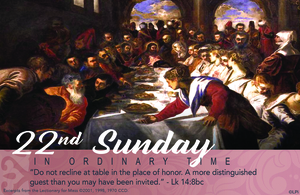 Homily Reflection for the 22nd Sunday in Ordinary Time