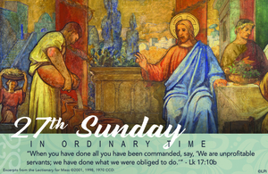 Homily Reflection for the 27th Sunday in Ordinary Time